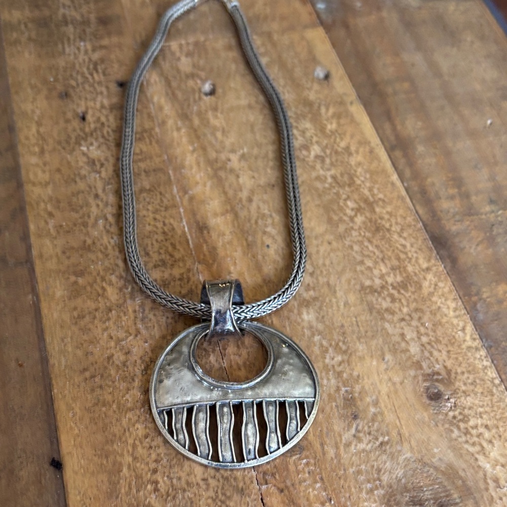 Rare Silpada 925 Pendant and necklace